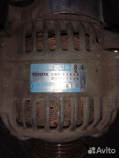Генератор toyota
