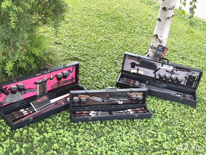 Шашлычный набор в кейсе