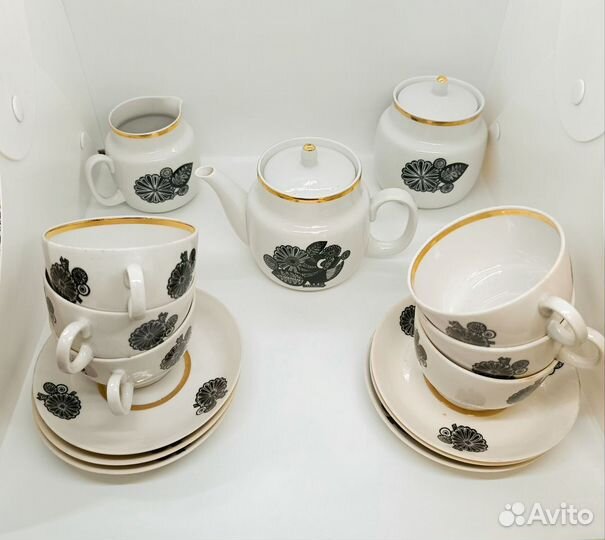 Чайный сервиз завод пролетарий СССР