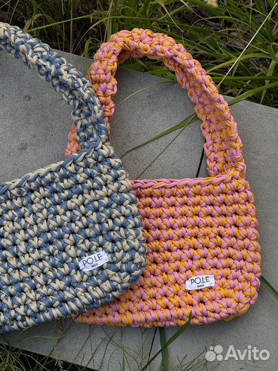 Сумка вязанная