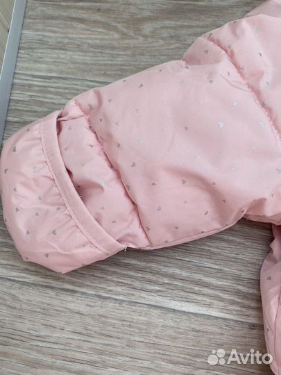 Джинсовый комбинезон для девочки 74