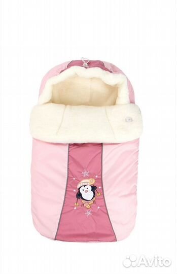 Меховой конверт в коляску