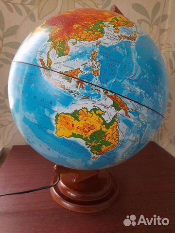 Глобус с подсветкой 32 см