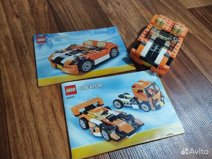 Lego Creator 31006, 31024, 31017