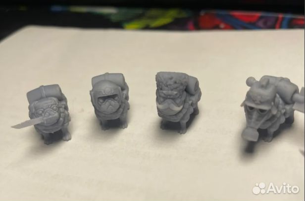 Мопсы ветераны. Warhammer 40000