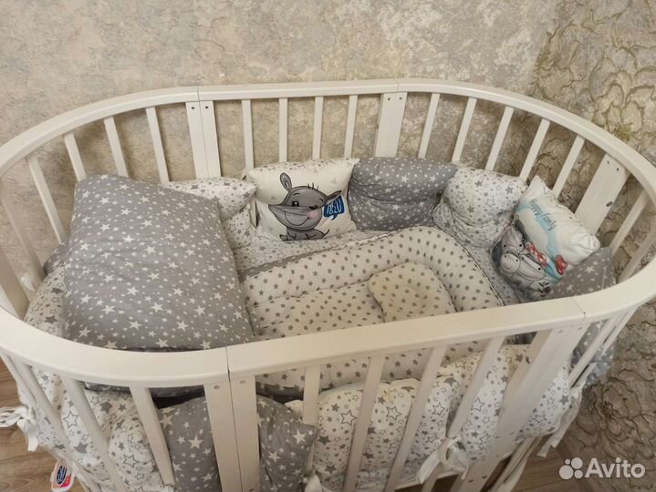 Бортики в кроватку