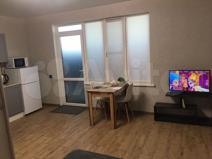 Квартира-студия, 27 м², 1 кровать