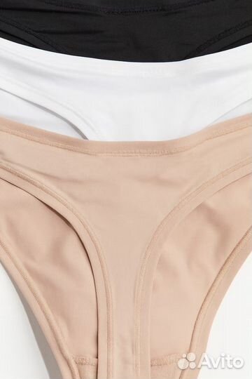 Трусы женские набор hm стринги xs 3шт