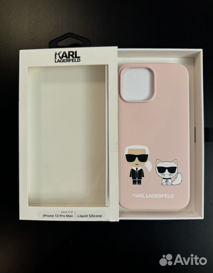 Чехол на iPhone 13 pro max Karl Lagerfeld