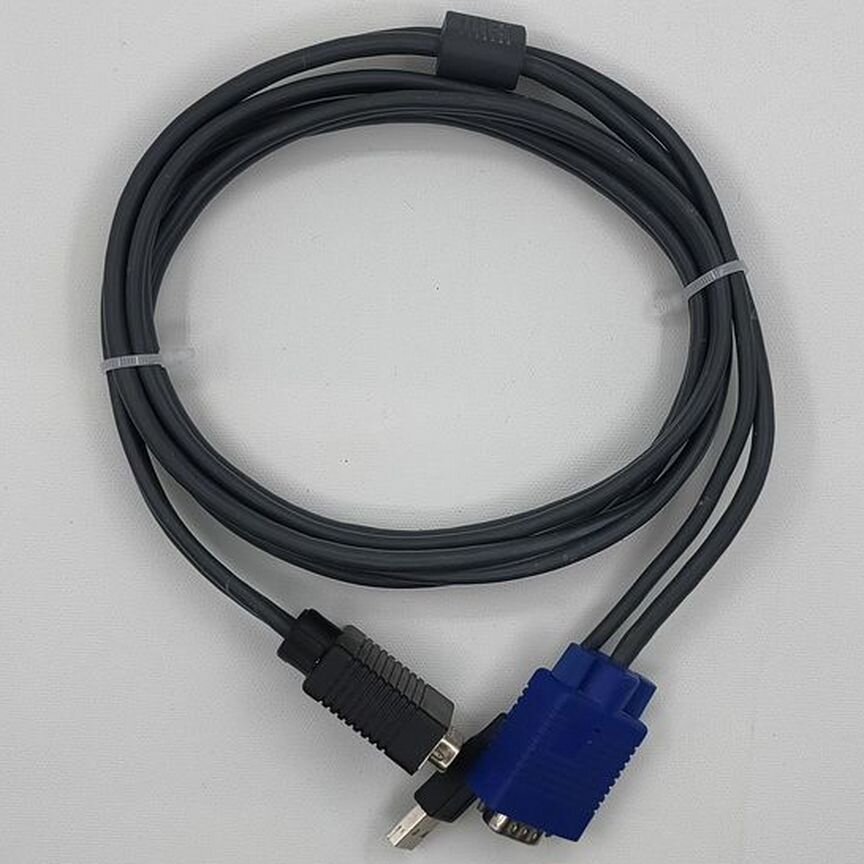 [1700MM] Кабель Vga To Vga + Usb, 1700мм, No Name