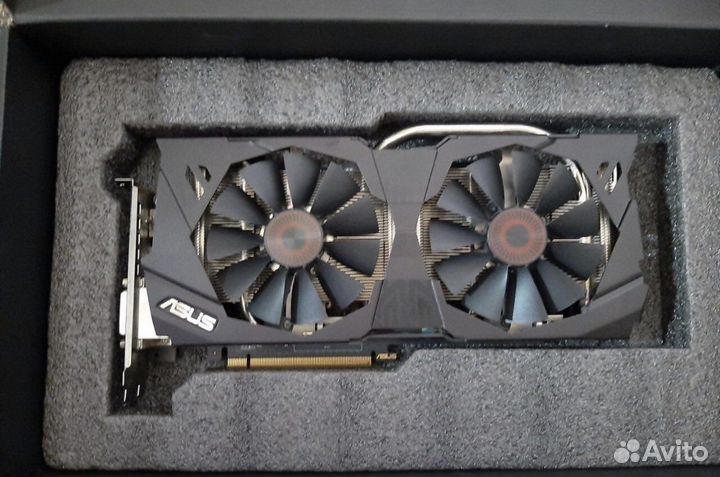 Видеокарта asus strix gtx 970 4 gb