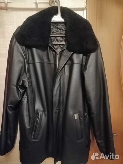 Куртка кожаная мужская