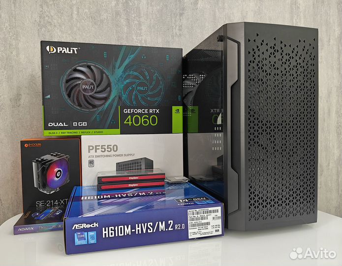 Новый игровой пк (RTX 4060 / i5 12400f)