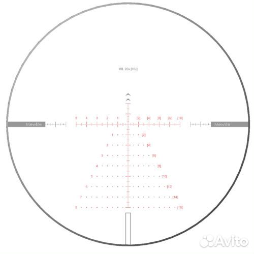 Оптический прицел Mewlite 4-24x56, SFP, 30 mm, SF