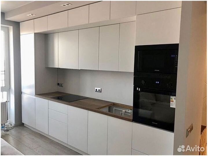 Кухонный гарнитур прямой