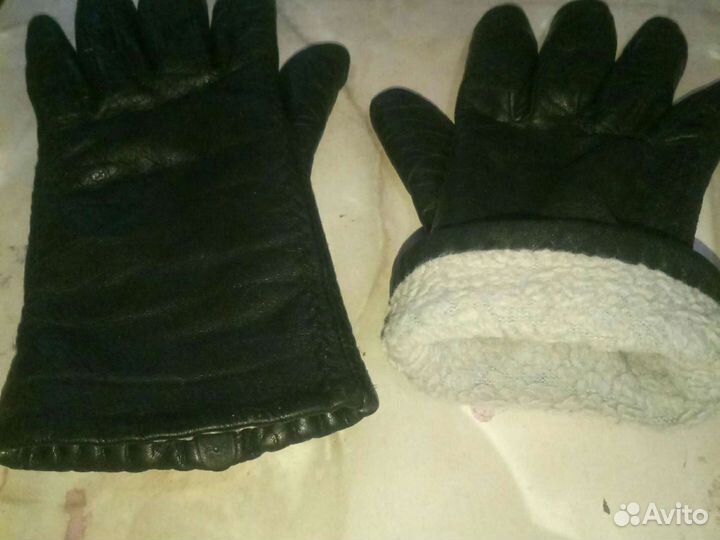 Перчатки женские утеплённые бу