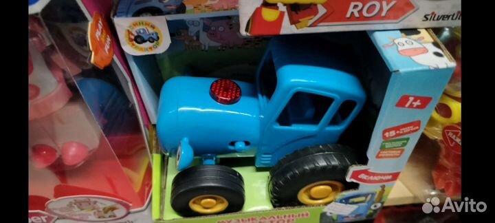 Синий трактор с песнями