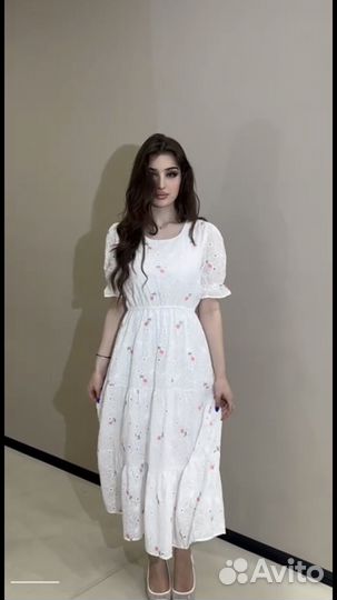 Платье хлопок