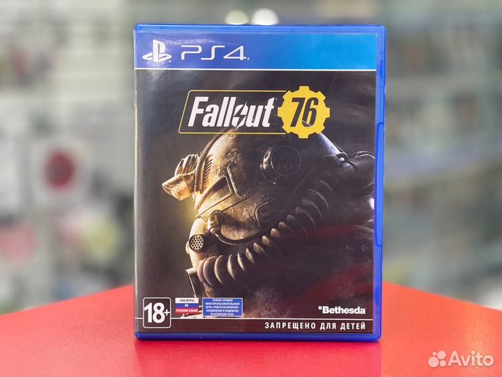 PS4 Fallout 76 cusa-12054 Б/У (Русские субтитры)