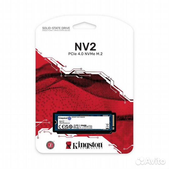 M.2 2280 500GB Kingston NV2 Client SSD SNV2S/500G