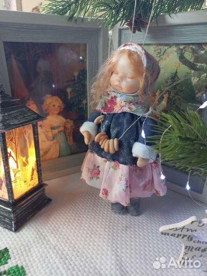 Интерьерная кукла ручной работы