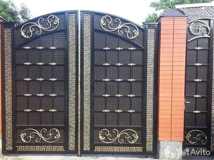 Кованные ворота