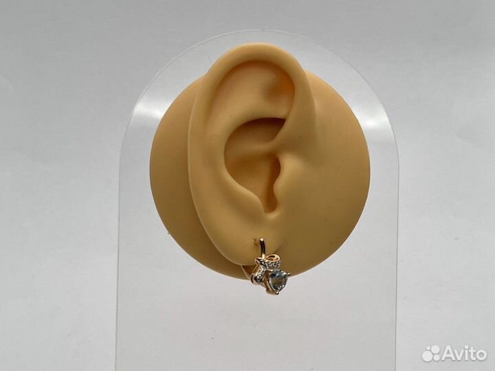 Золотые серьги 585 пробы