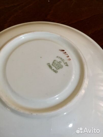 Чайное трио. Aynsley, Англия. Цена указана за одно