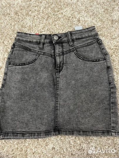 Джинсовая юбка