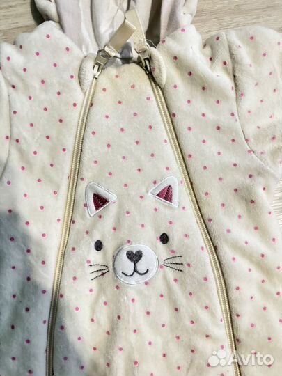 Комбинезон утепленный 74 р-р