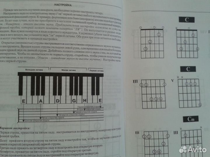 Самоучитель. Гитара, аккорды, построение. Юрин И.Н