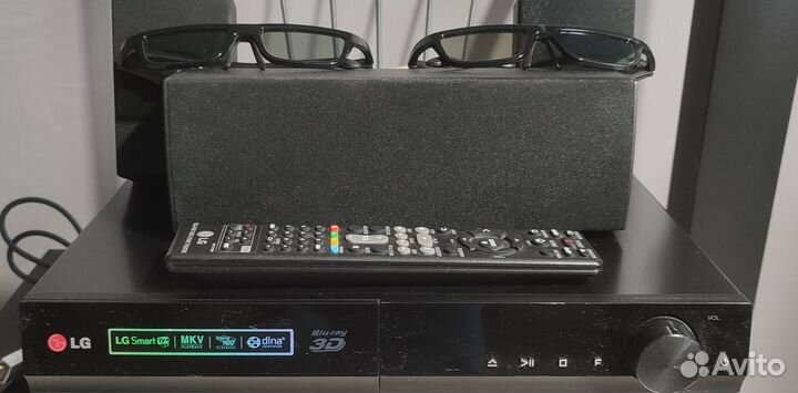 Blu-ray кинотеатр, LG, BH4430p, с FM тюнером, 5.1