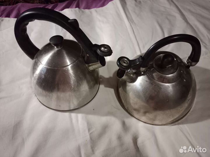 Посуда из нержавейки б/у