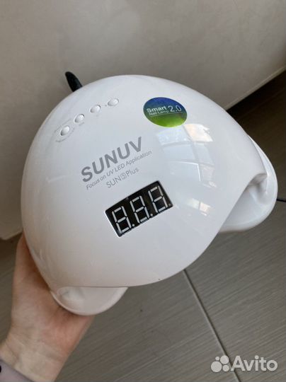 Лампа Sun uv 5 Plus для сушки гель-лака ногтей