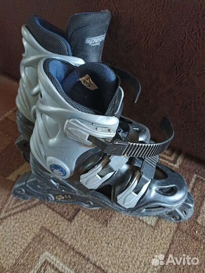 Роликовые коньки р. 37