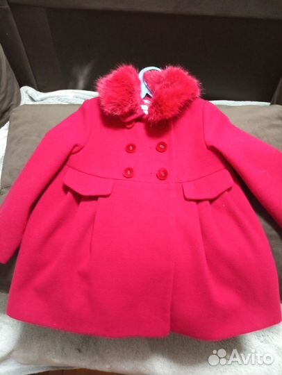 Пальто для девочки 92