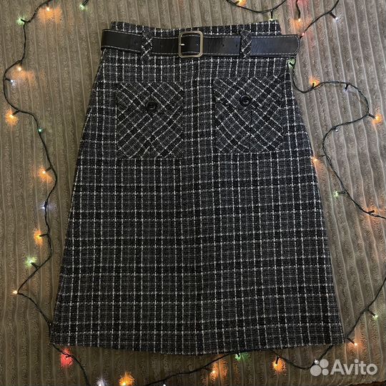 Юбка теплая