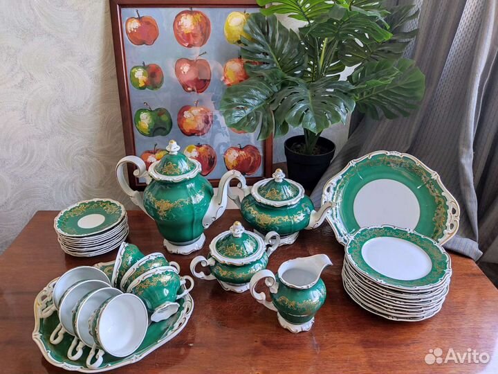 Винтажный чайный сервиз фарфор