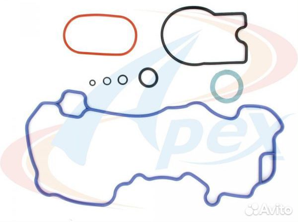 Прокладки впуска 4,3L OHV GMC/Chevrolet