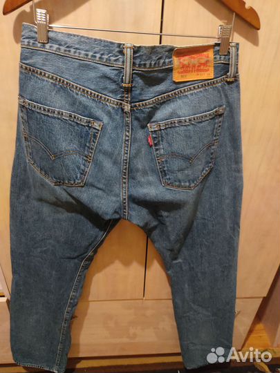 Мужские джинсы Levi Strauss 501, размер 33-34