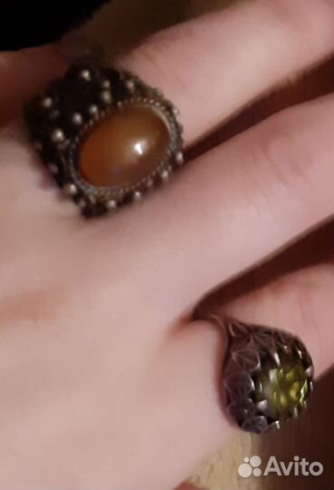 Серебряное кольцо женское