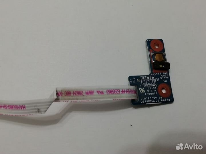 Кнопка вкл. WI-FI, звук HP ProBook 4540s