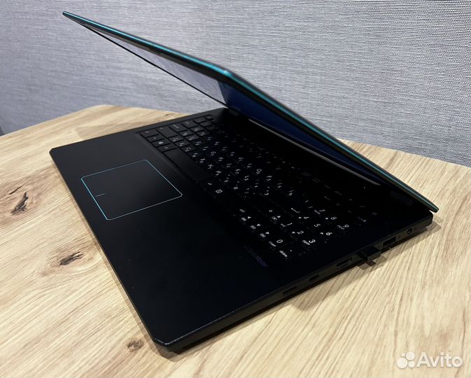 Игровой ноутбук asus gtx 1050, ryzen 5, ssd