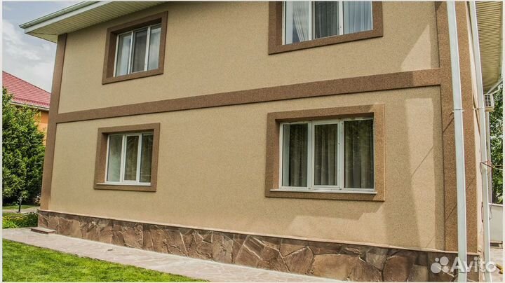 Мраморная эластичная штукатурка