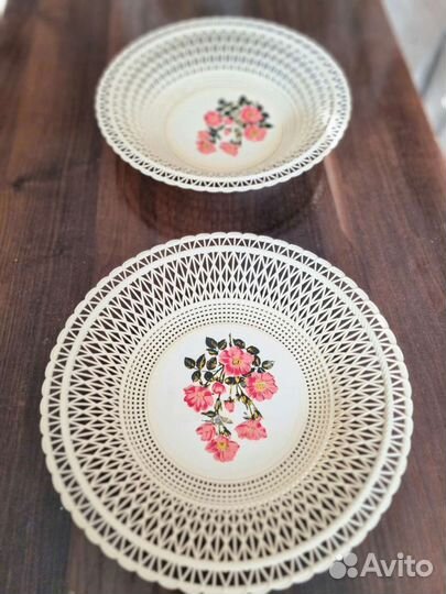 Хлебница ажурная, винтаж, СССР