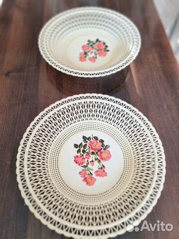 Хлебница ажурная, винтаж, СССР