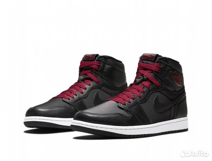 Air Jordan 1 High Black Satin