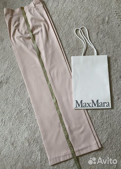 Брючный костюм Max Mara, шёлк, хлопок, р.M