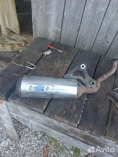 Глушитель honda dio 34, 35 zx