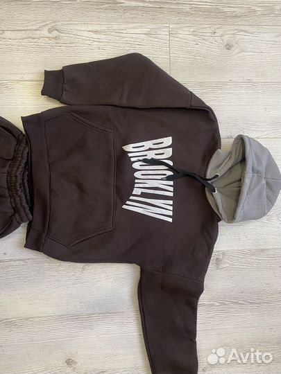 Спортивный костюм женский теплый 44